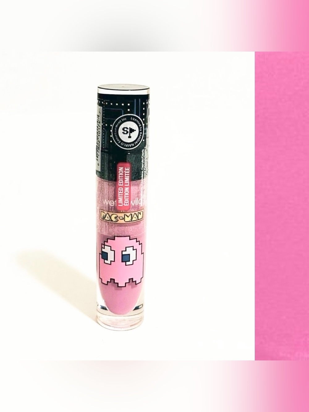 Wet n Wild X PAC-MAN Ghost Gloss Pinky